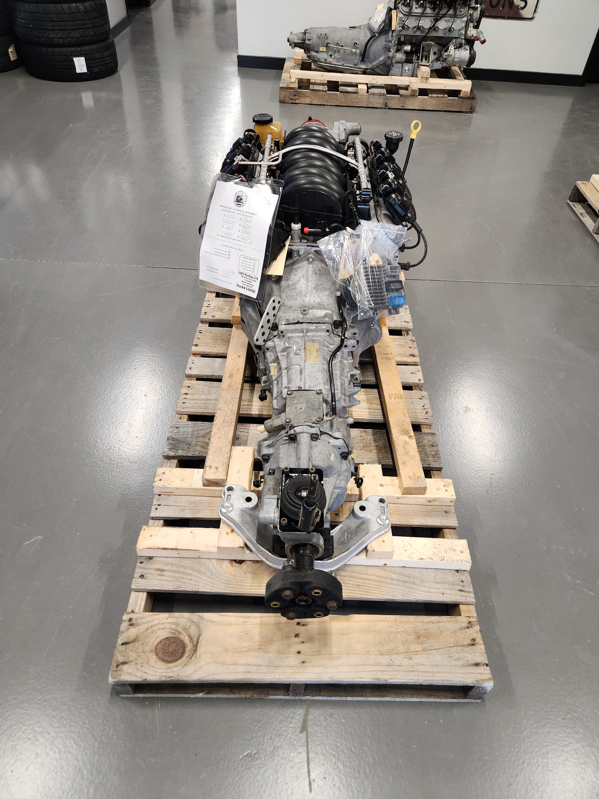 6.0 LS2 Engine T56 6 Speed Manual Transmission Drivetrain Pullout 400HP 121k Miles