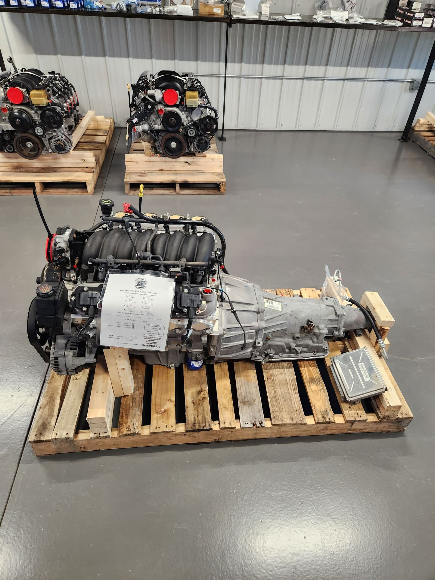 5.7 LS1 Engine 4L60 Automatic Transmission Drivetrain Pullout 104k