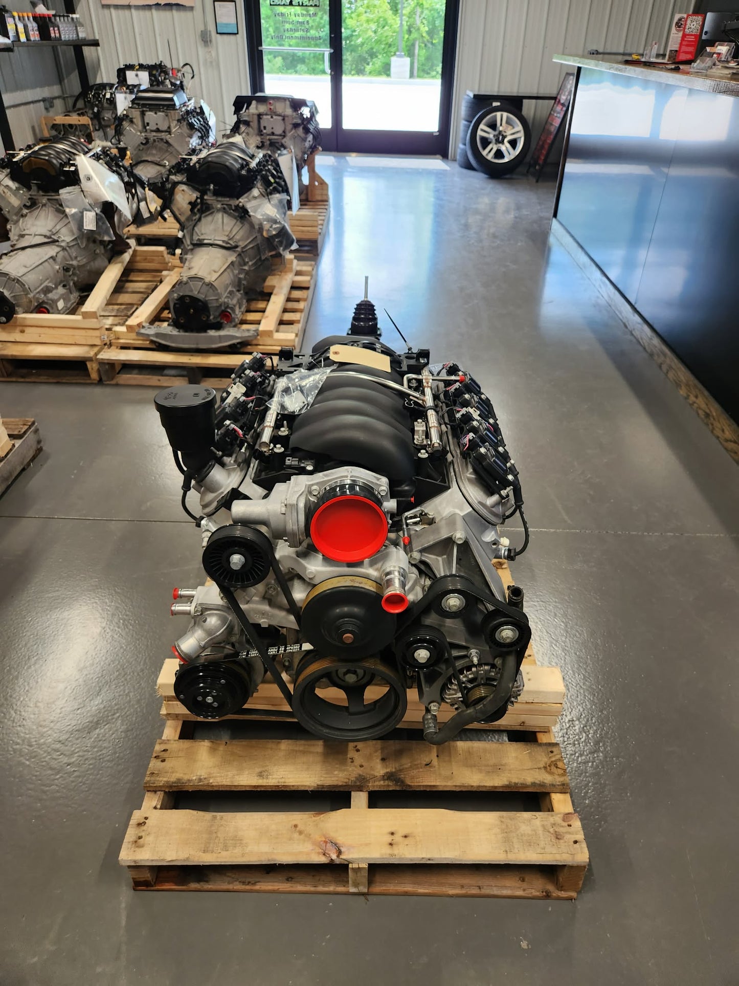 6.2L LS3 Engine TR6060 Manual Transmission Drivetrain Pullout 426HP 71k