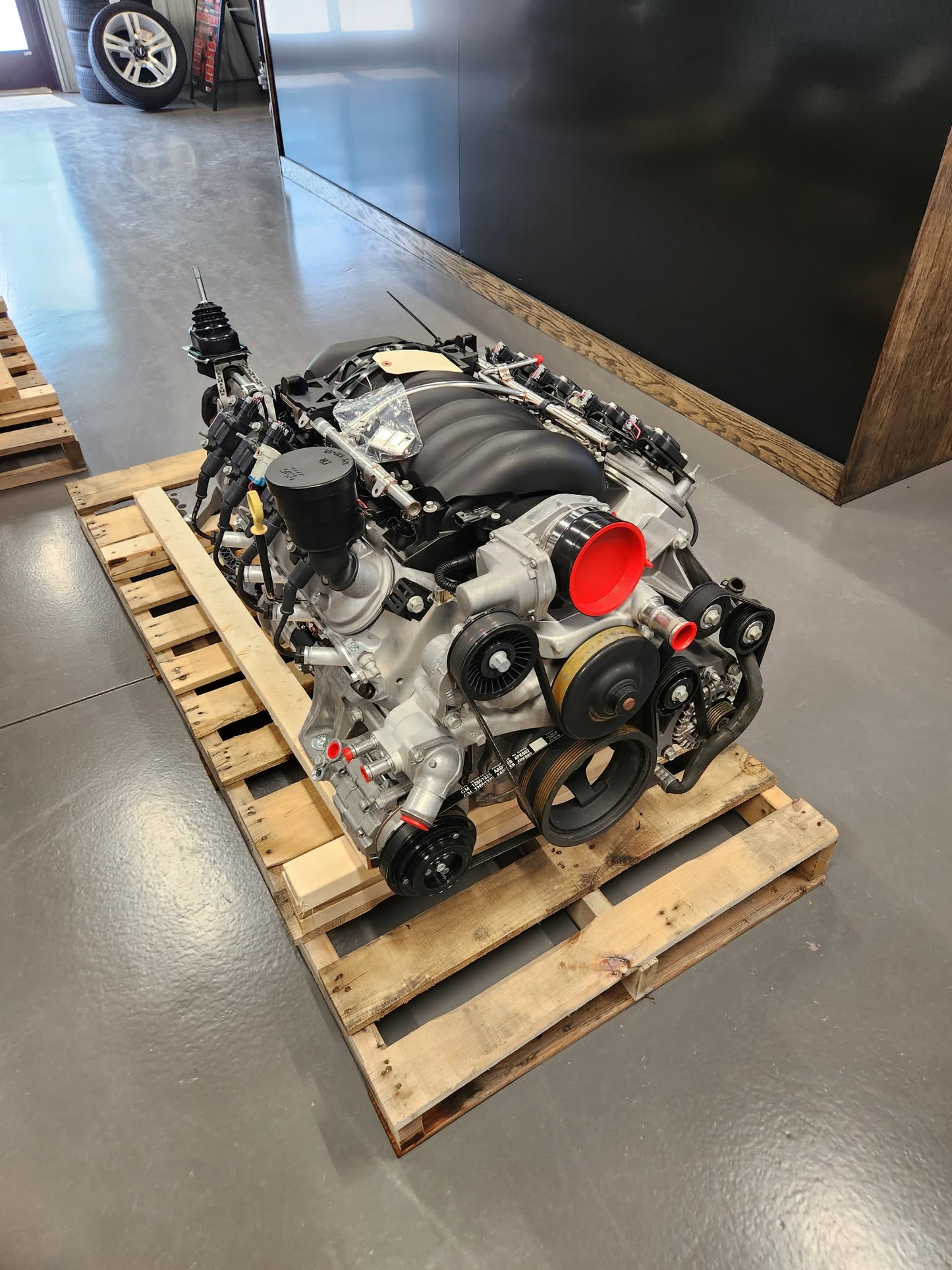 6.2L LS3 Engine TR6060 Manual Transmission Drivetrain Pullout 426HP 71k