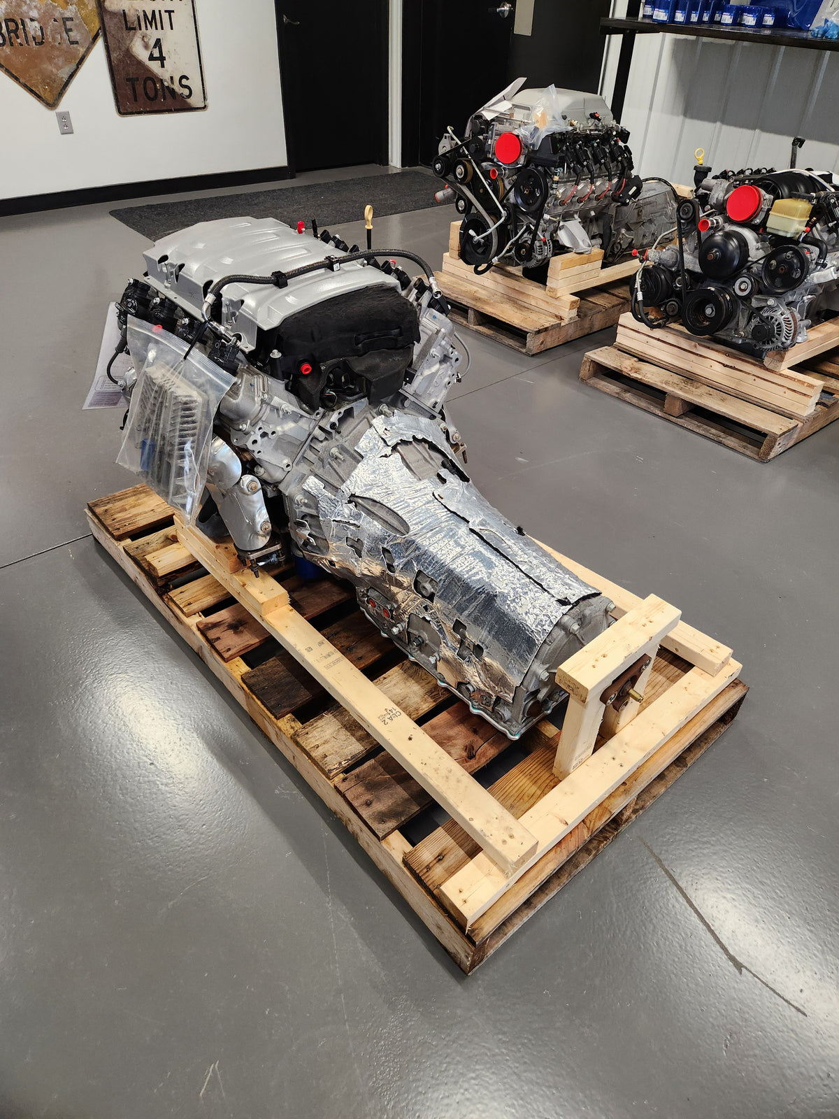 LT1 6.2L Gen V Engine Motor 10L80 10 Speed Auto Transmission Drivetrain Pullout Swap 455HP