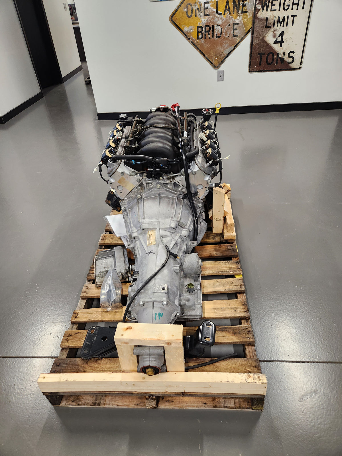 5.7 LS1 Engine 4L60 Automatic Transmission Drivetrain Pullout 75k