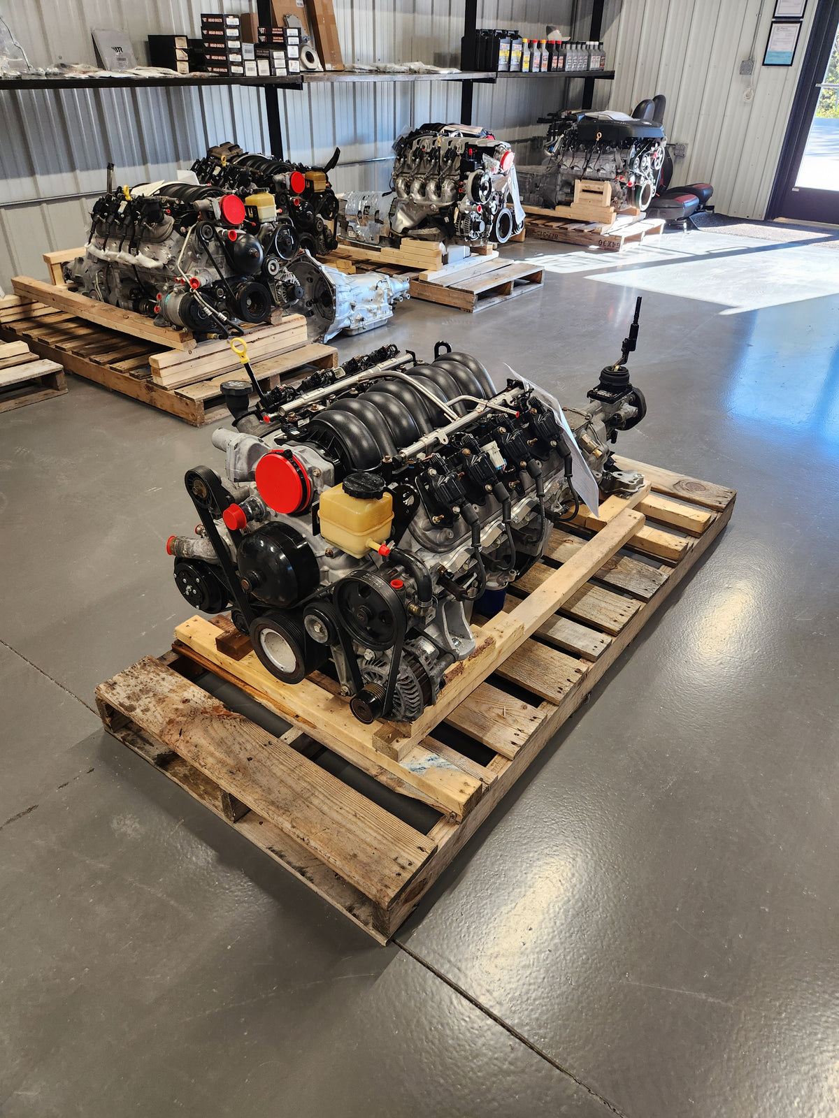 6.0 LS2 Engine T56 6 Speed Manual Transmission Drivetrain Pullout 400HP 121k Miles