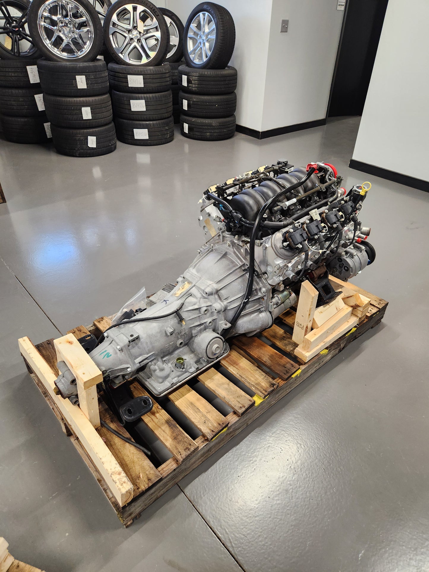 5.7 LS1 Engine 4L60 Automatic Transmission Drivetrain Pullout 75k