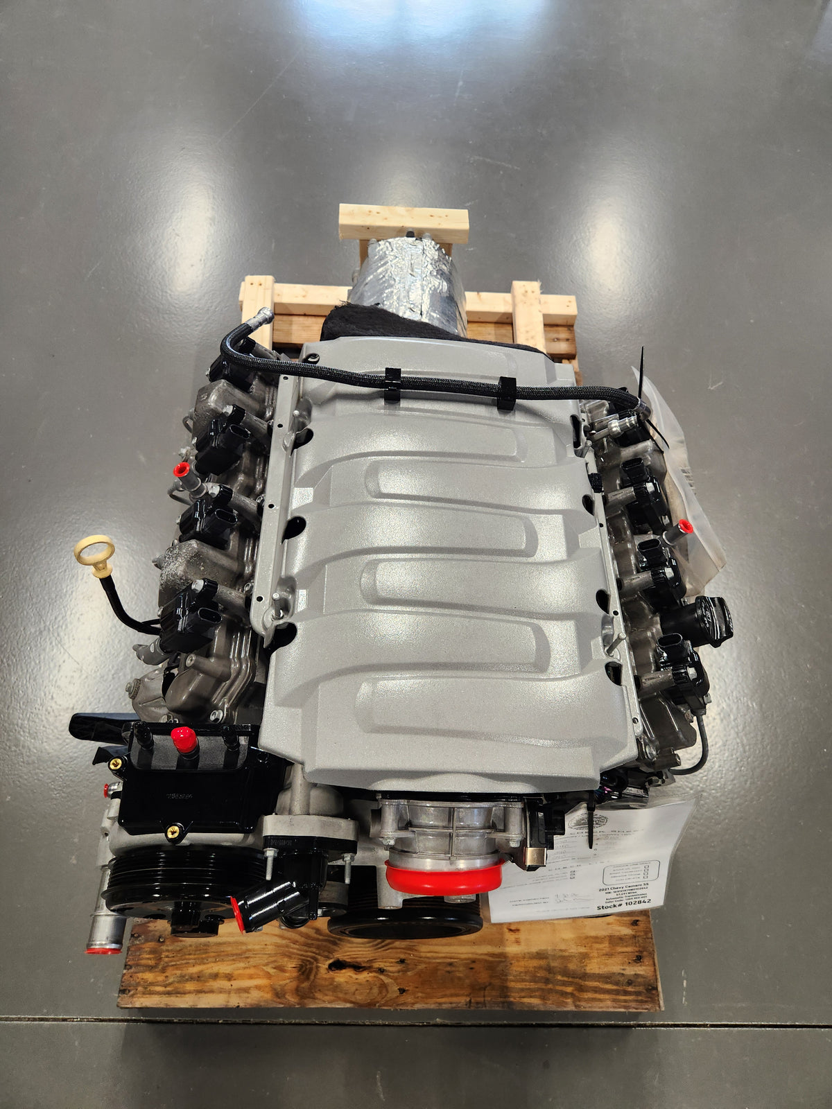LT1 6.2L Gen V Engine Motor 10L80 10 Speed Auto Transmission Drivetrain Pullout Swap 455HP