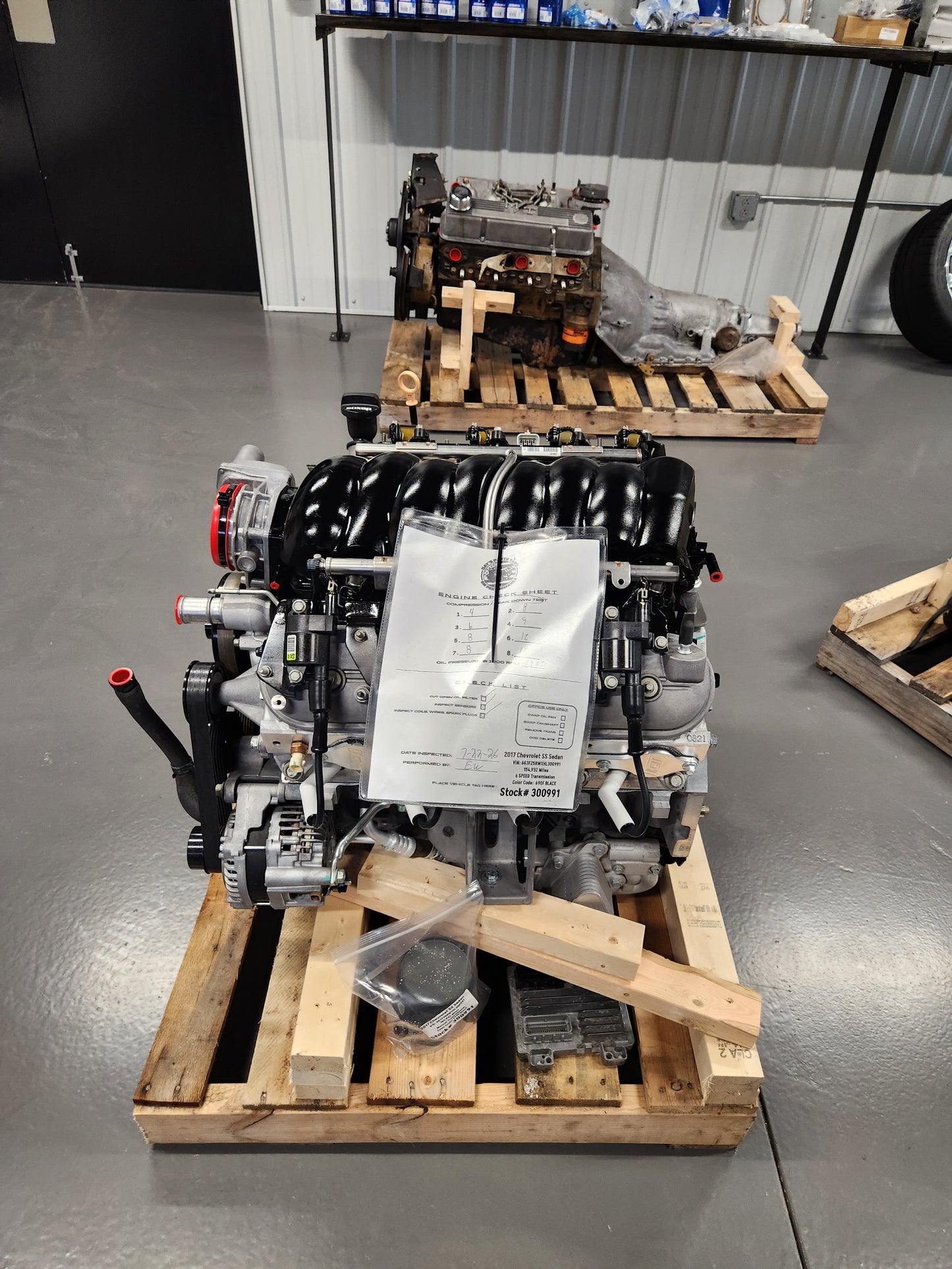 2017 Chevrolet SS SEDAN 6.2L LS3 Engine Motor Pullout 415HP 154k Miles