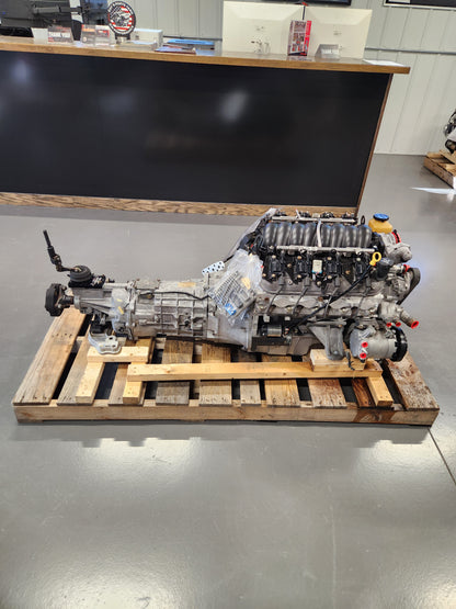 6.0 LS2 Engine T56 6 Speed Manual Transmission Drivetrain Pullout 400HP 121k Miles