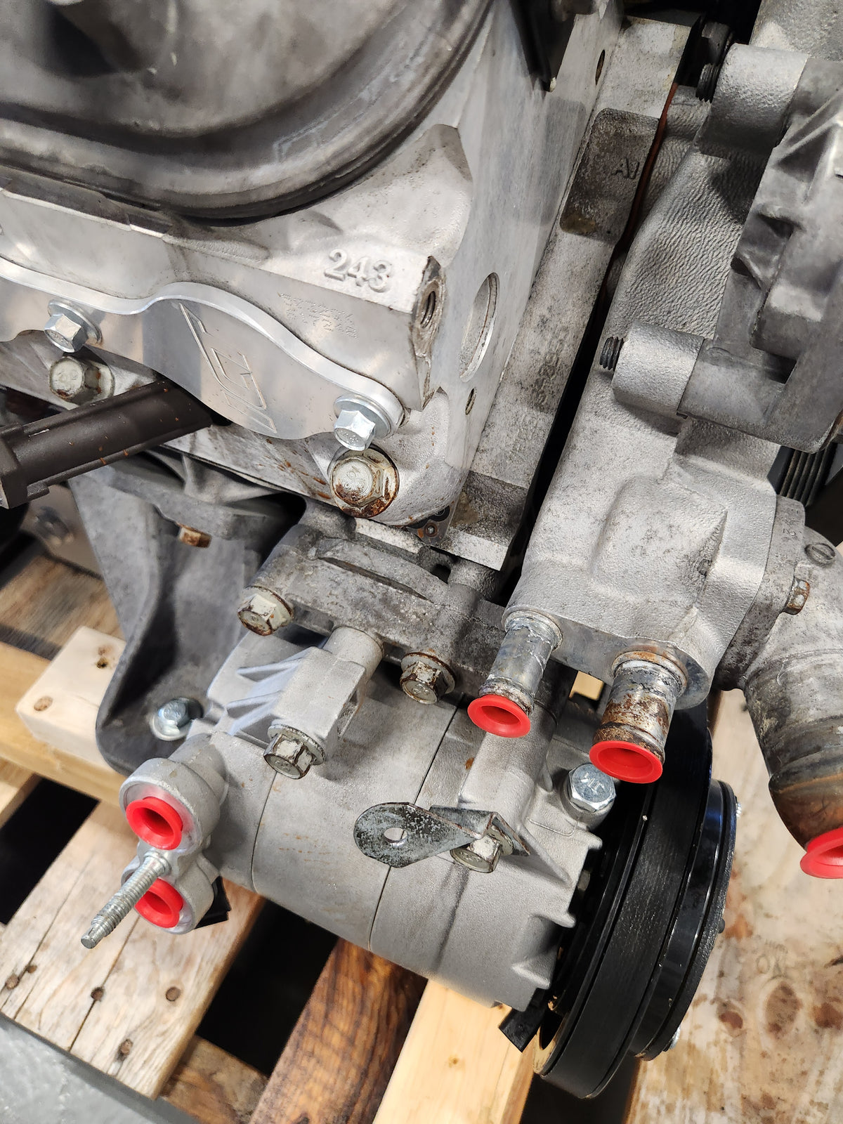 6.0 LS2 Engine T56 6 Speed Manual Transmission Drivetrain Pullout 400HP 121k Miles