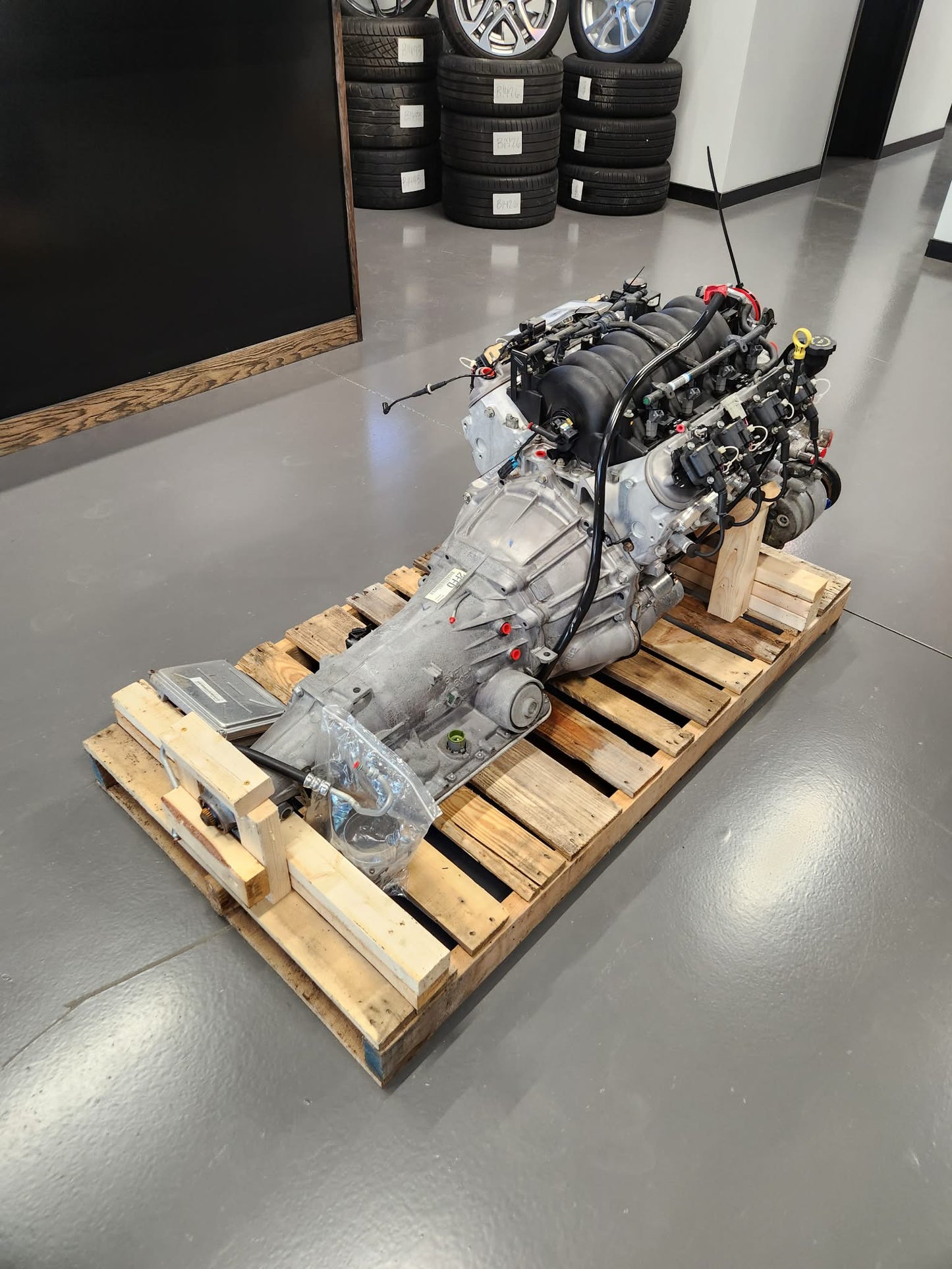 5.7 LS1 Engine 4L60 Automatic Transmission Drivetrain Pullout 104k