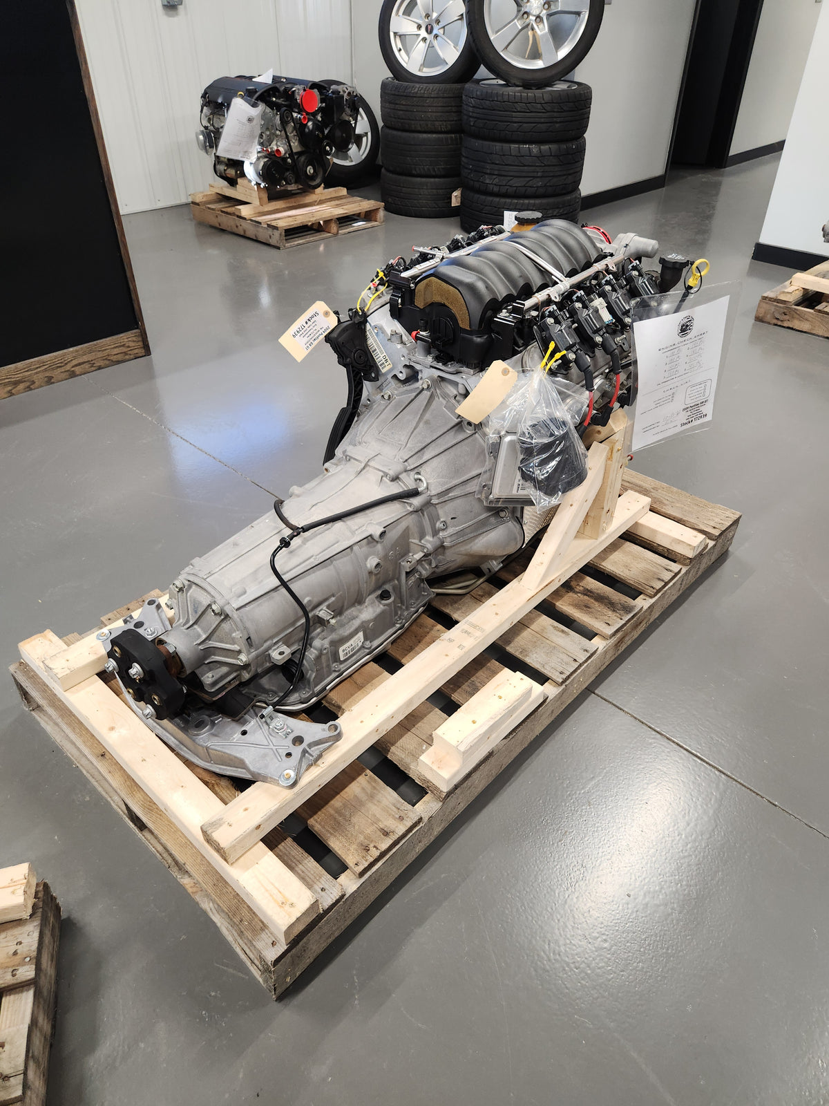 6.0L L76 LS2 Engine 6L80 Automatic Transmission Drivetrain Pullout 94K