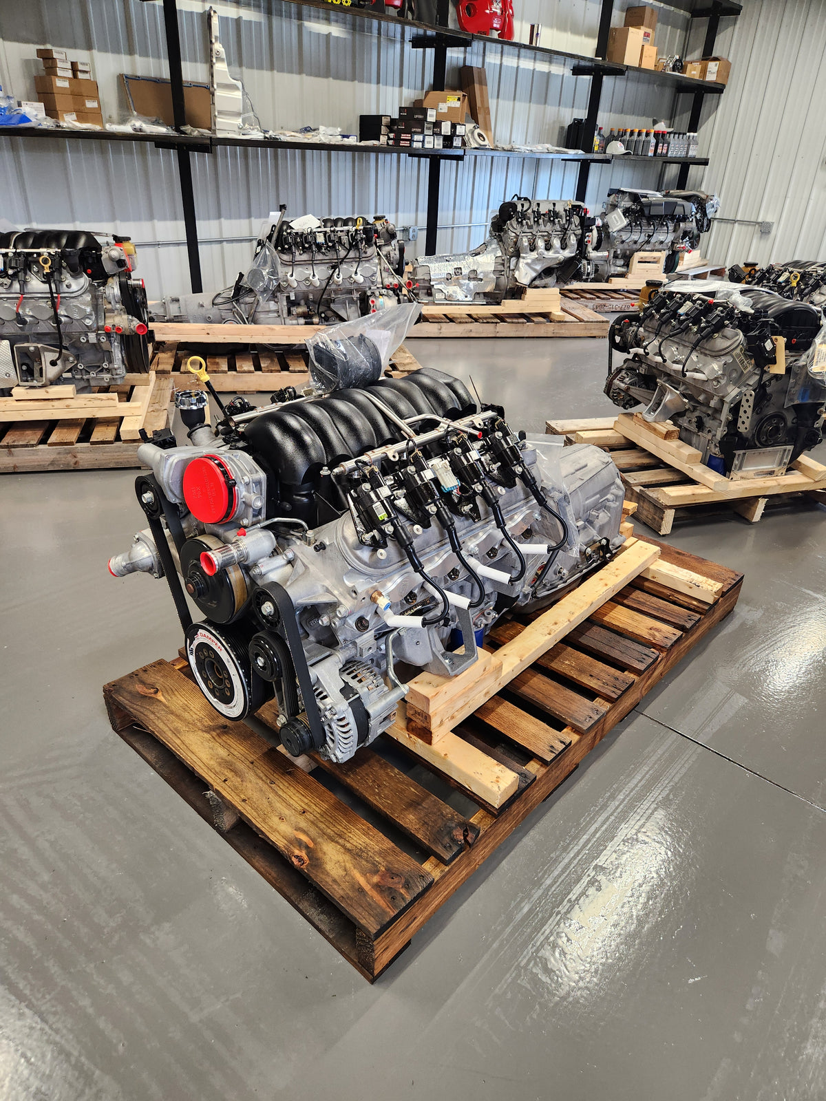 6.2L LS3 Engine 6L80 6 Speed Automatic Transmission Drivetrain Pullout 115k Miles CAMMED