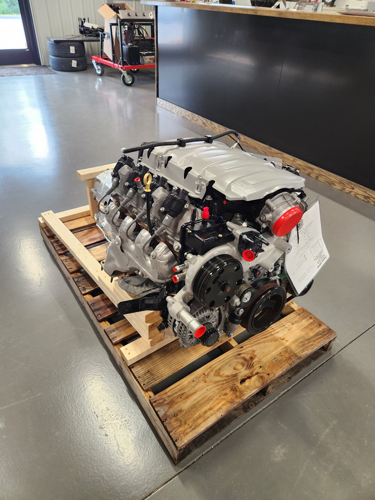 LT1 6.2L Gen V Engine Motor 10L80 10 Speed Auto Transmission Drivetrain Pullout Swap 455HP