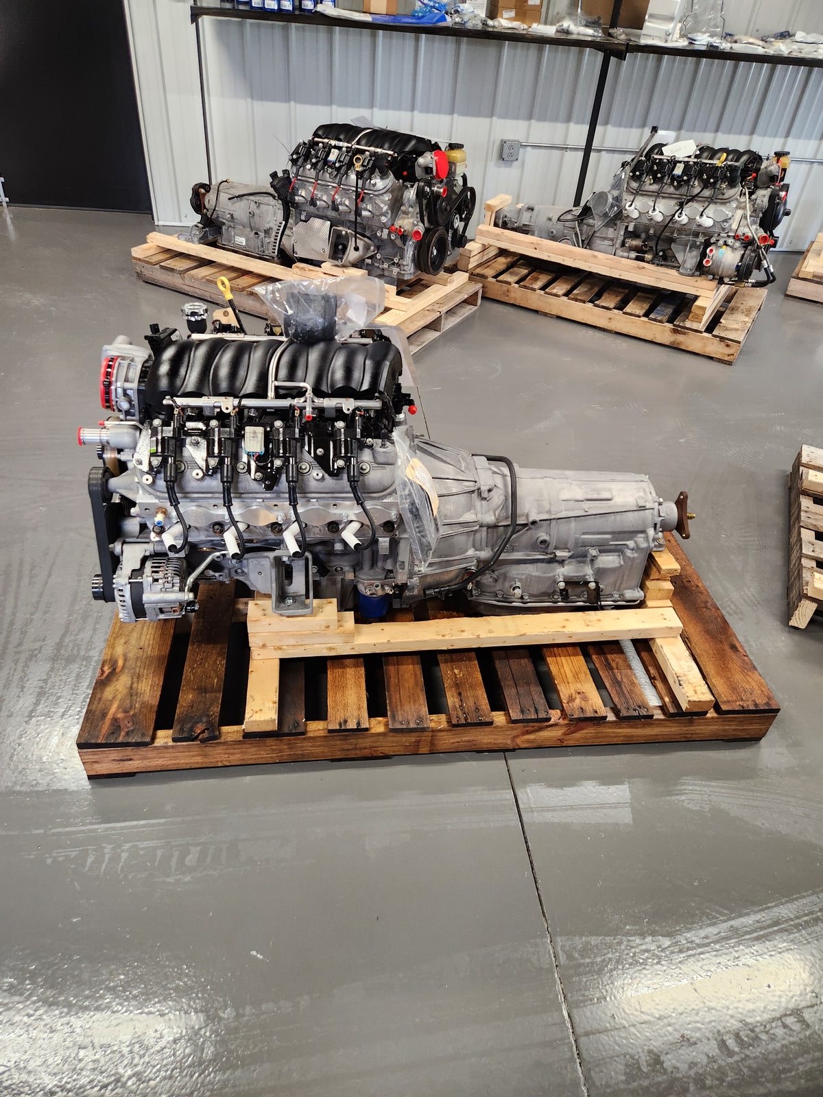 6.2L LS3 Engine 6L80 6 Speed Automatic Transmission Drivetrain Pullout 115k Miles CAMMED