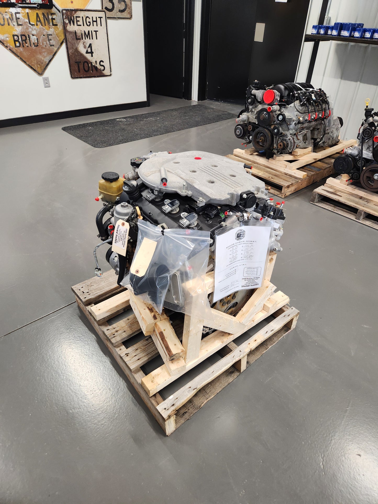 Pontiac G8 Base 3.6L LY7 V6 Engine Motor Assembly