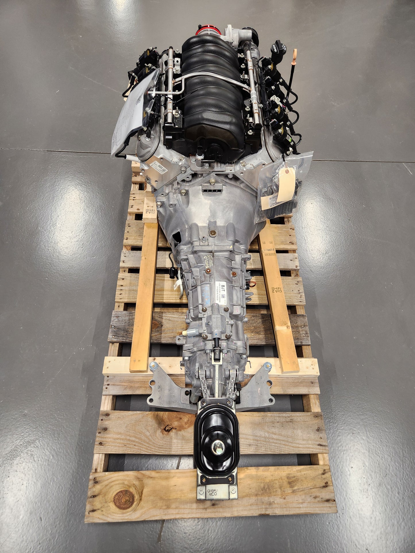 6.2L LS3 Engine TR6060 Manual Transmission Drivetrain Pullout 426HP 110k