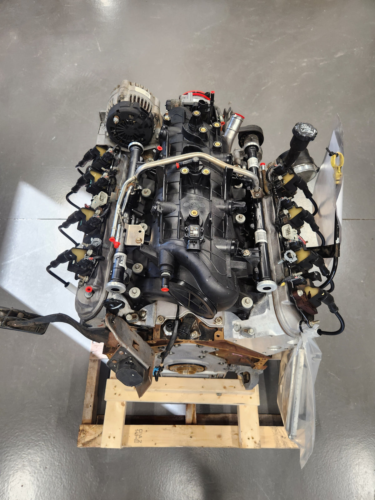 6.0L LQ4 Iron Block Complete Engine Motor Pullout Assembly Silverado Sierra 100k Miles - Day's Parts Yard