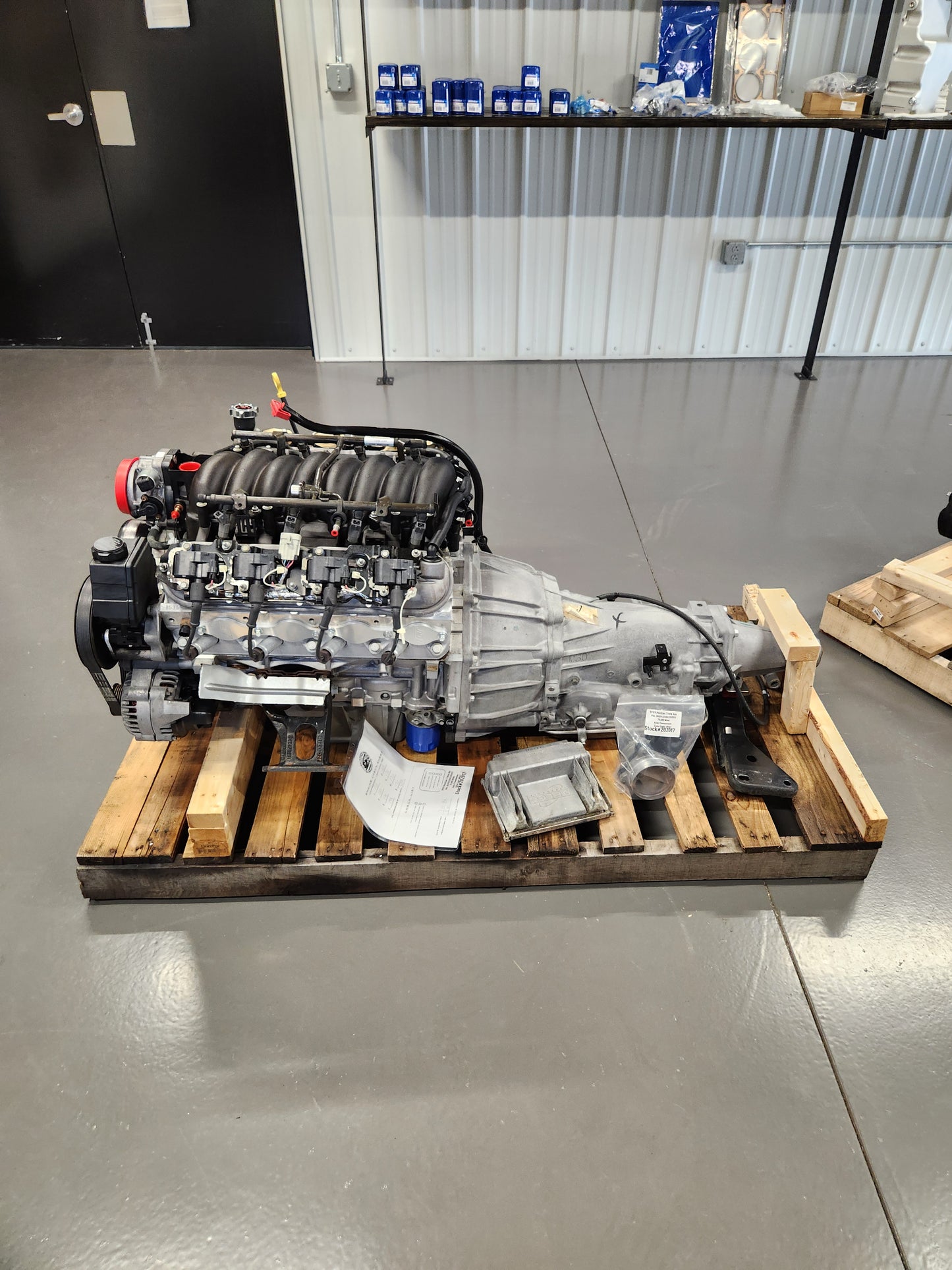 5.7 LS1 Engine 4L60 Automatic Transmission Drivetrain Pullout 75k