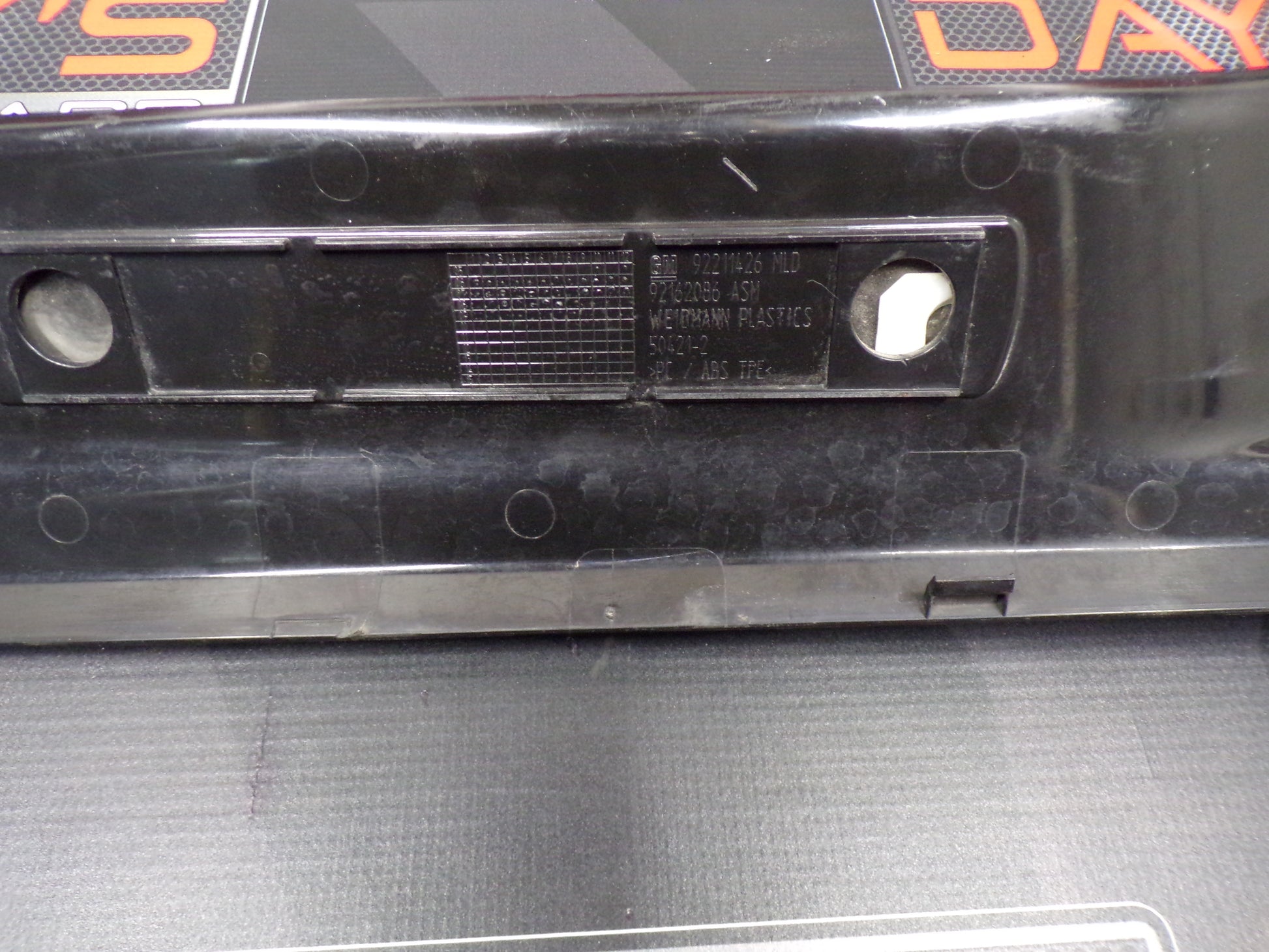 2009 Pontiac G8 Door Trim Sill Kick Panel Right Rear  OEM - Day's Parts Yard