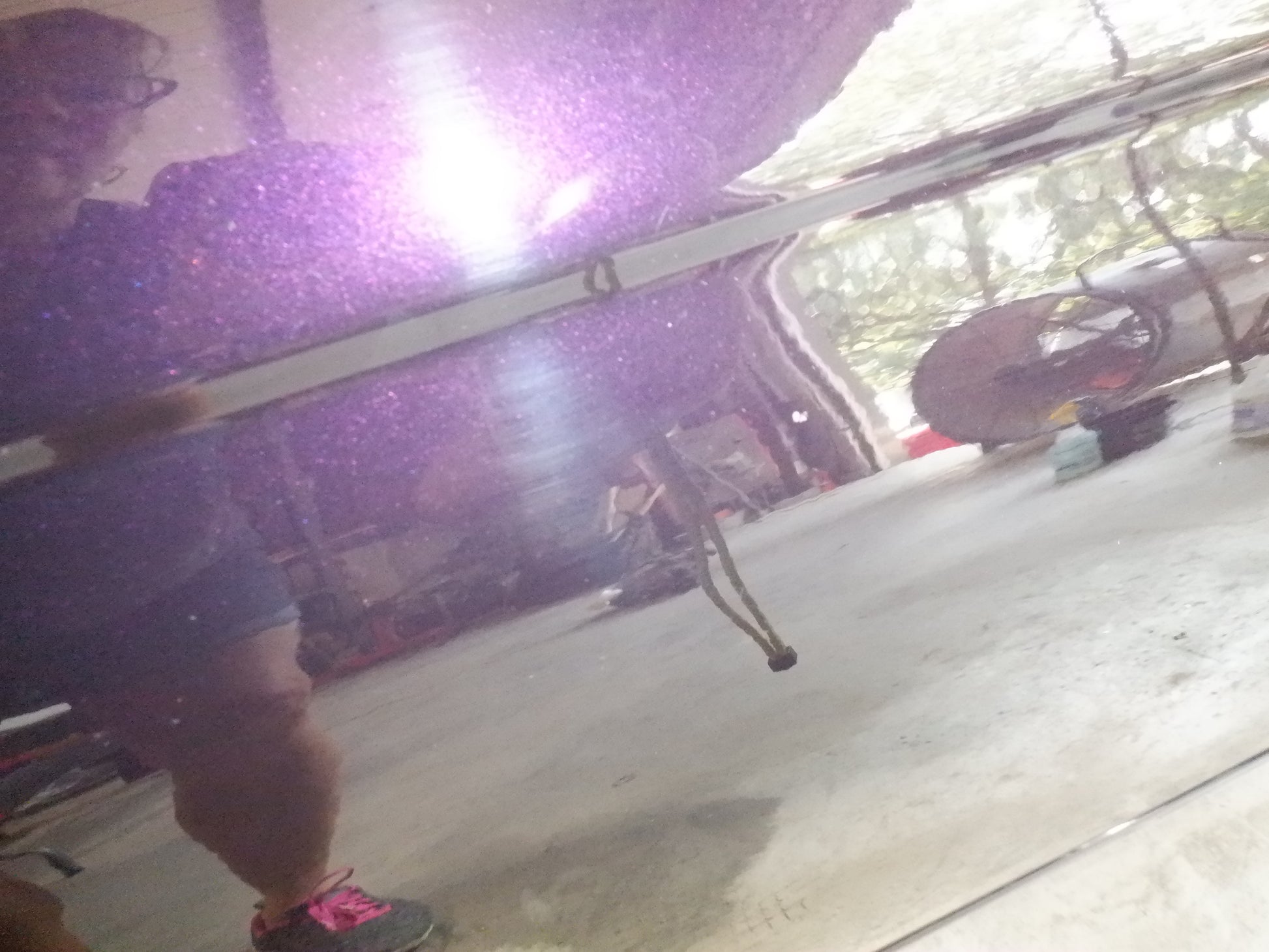 2004 Pontiac GTO RH Passenger Front Door with Window Glass Purple OEM - Day's Parts Yard