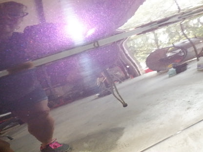 2004 Pontiac GTO RH Passenger Front Door with Window Glass Purple OEM - Day's Parts Yard