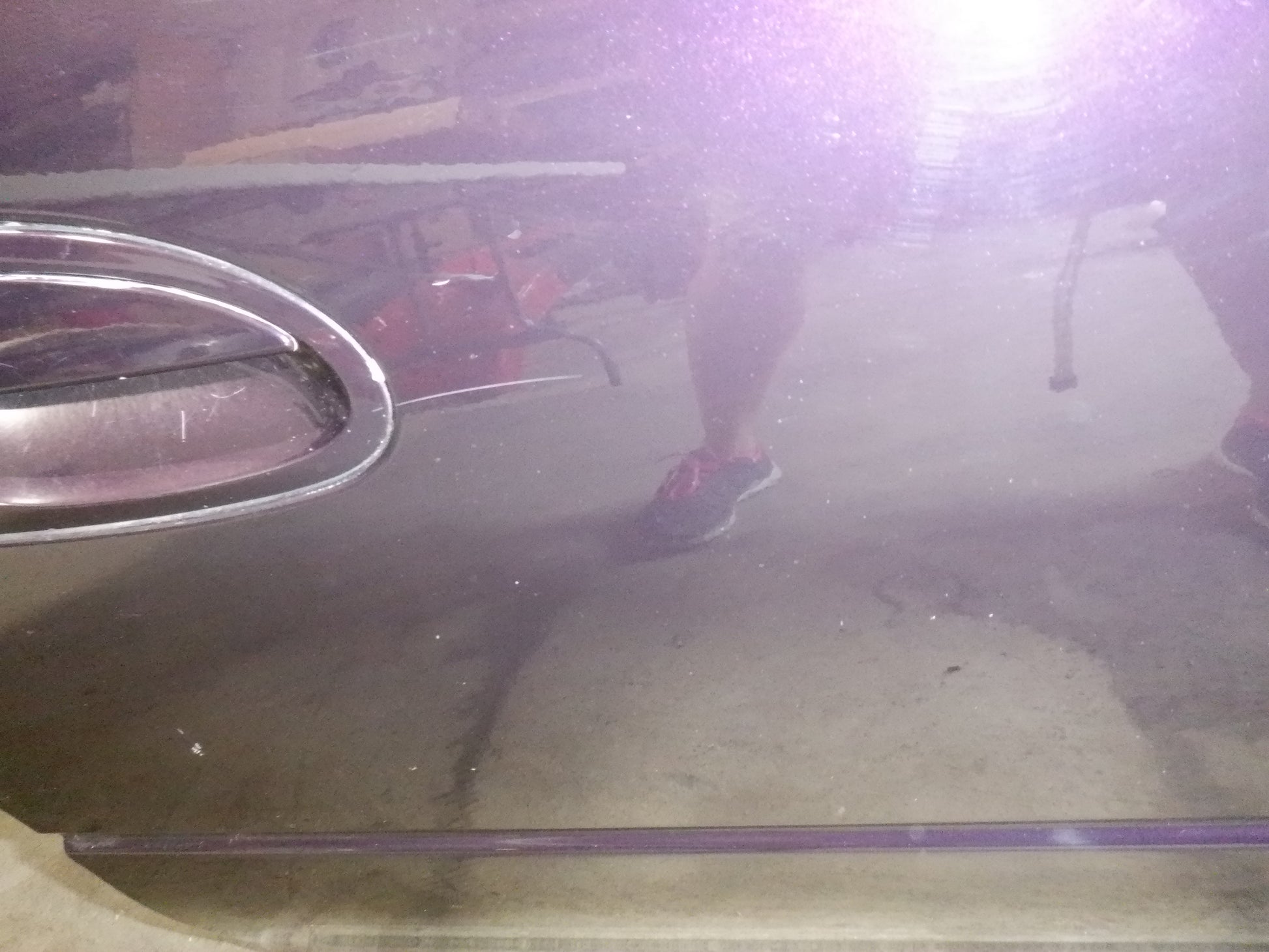 2004 Pontiac GTO RH Passenger Front Door with Window Glass Purple OEM - Day's Parts Yard