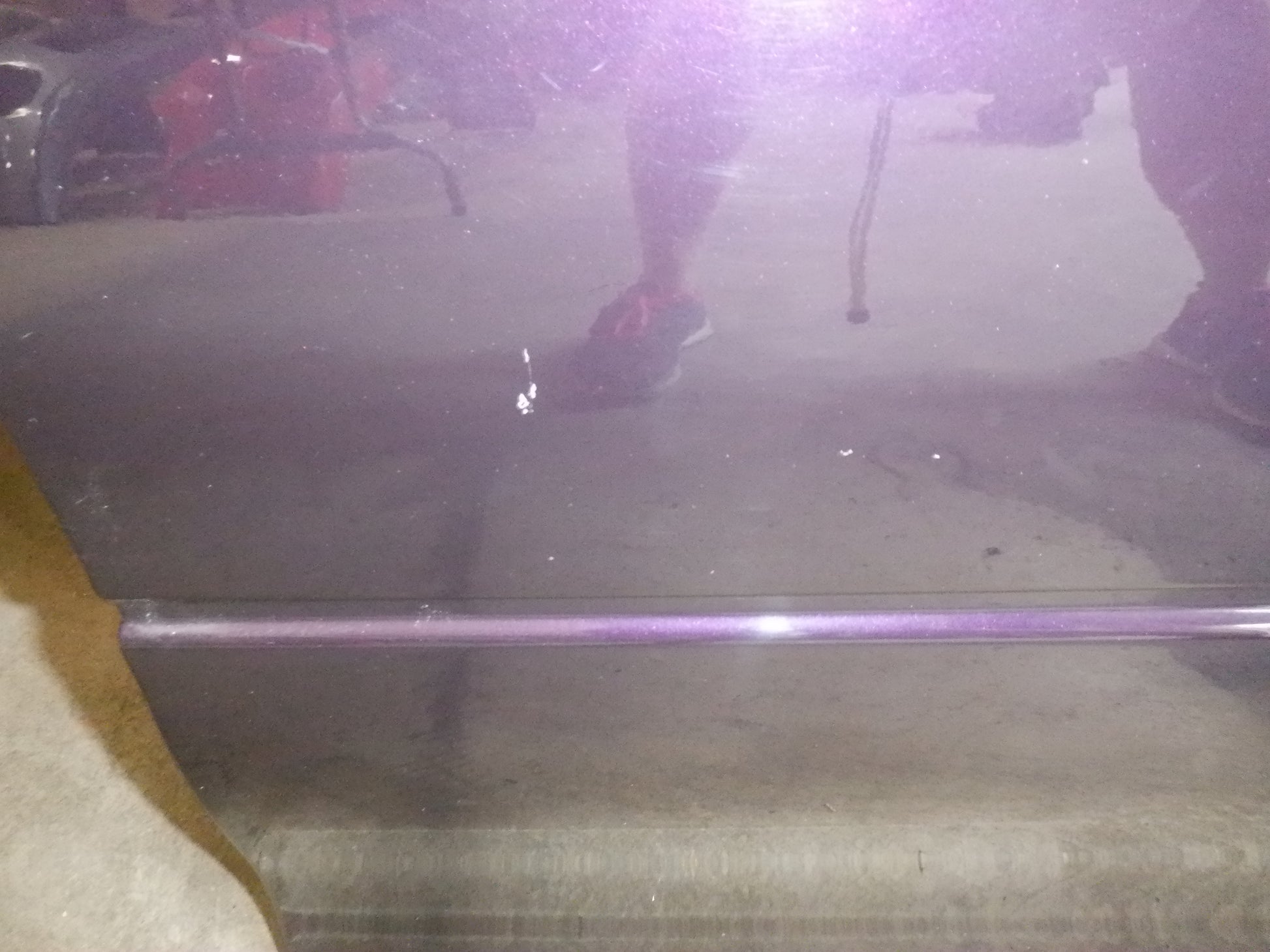 2004 Pontiac GTO RH Passenger Front Door with Window Glass Purple OEM - Day's Parts Yard