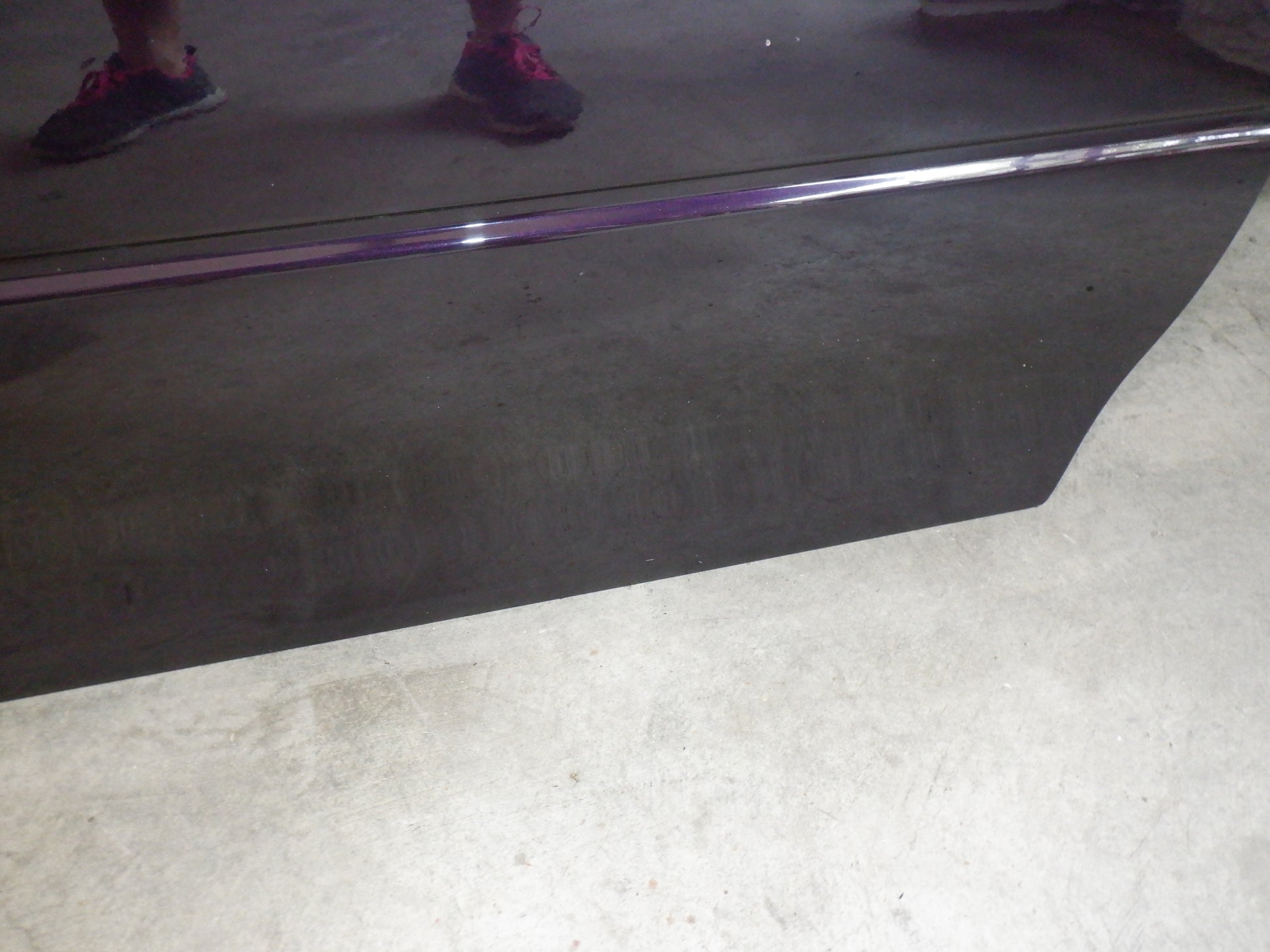 2004 Pontiac GTO RH Passenger Front Door with Window Glass Purple OEM - Day's Parts Yard
