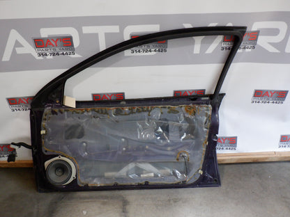 2004 Pontiac GTO RH Passenger Front Door with Window Glass Purple OEM - Day's Parts Yard