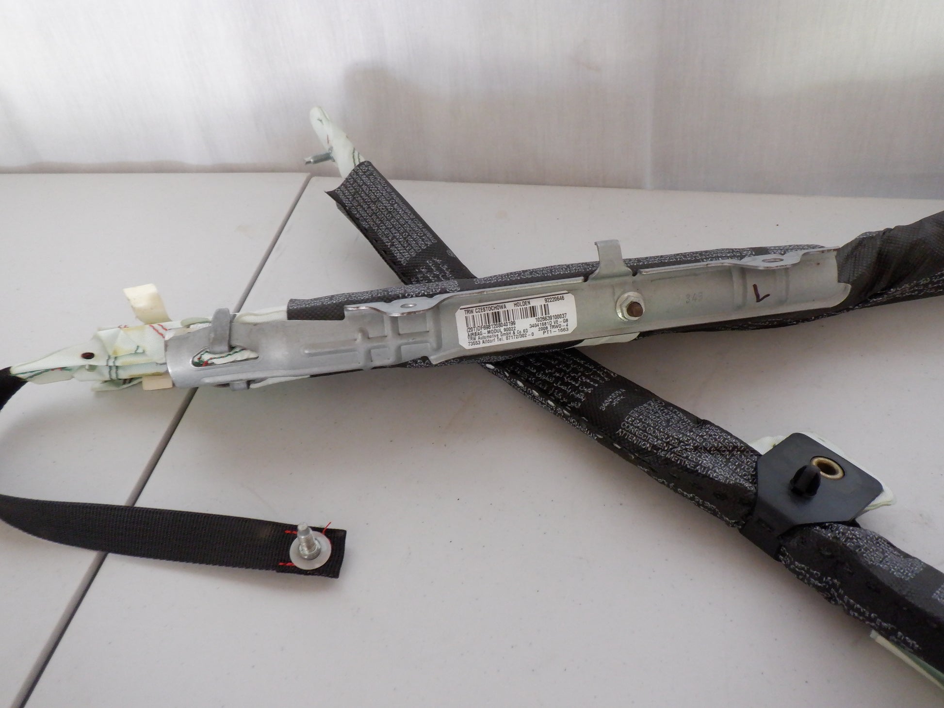 2009 Pontiac G8 Curtain LH 92220646 OEM - Day's Parts Yard