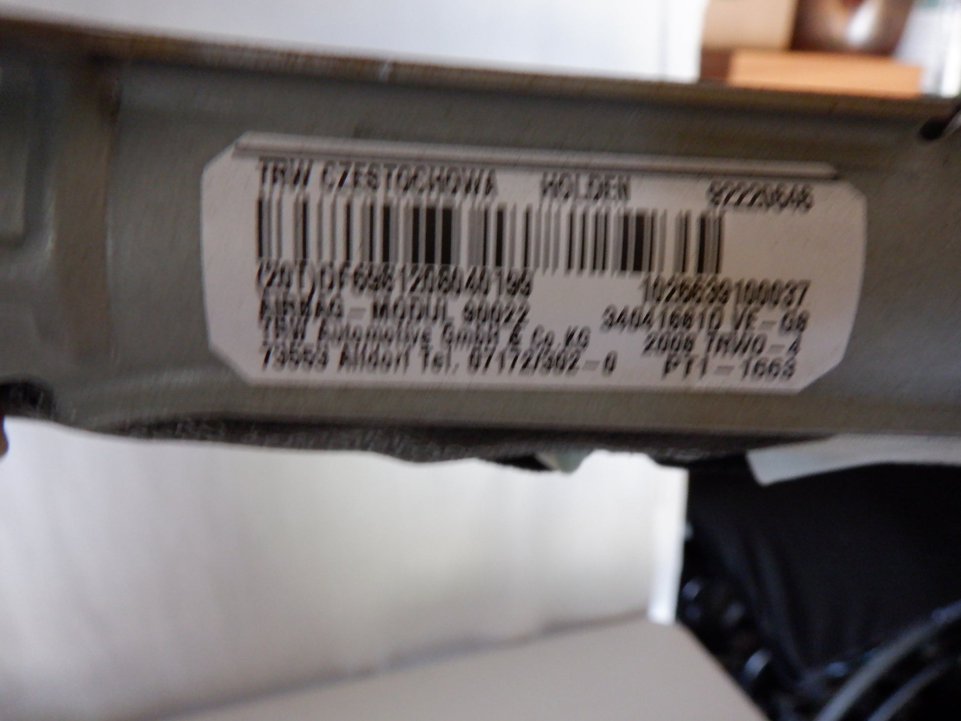 2009 Pontiac G8 Curtain LH 92220646 OEM - Day's Parts Yard