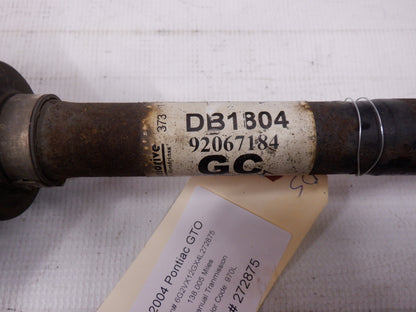 2004 Pontiac GTO LH Driver Rear Axle Half Shaft 92067184 OEM - Day's Parts Yard