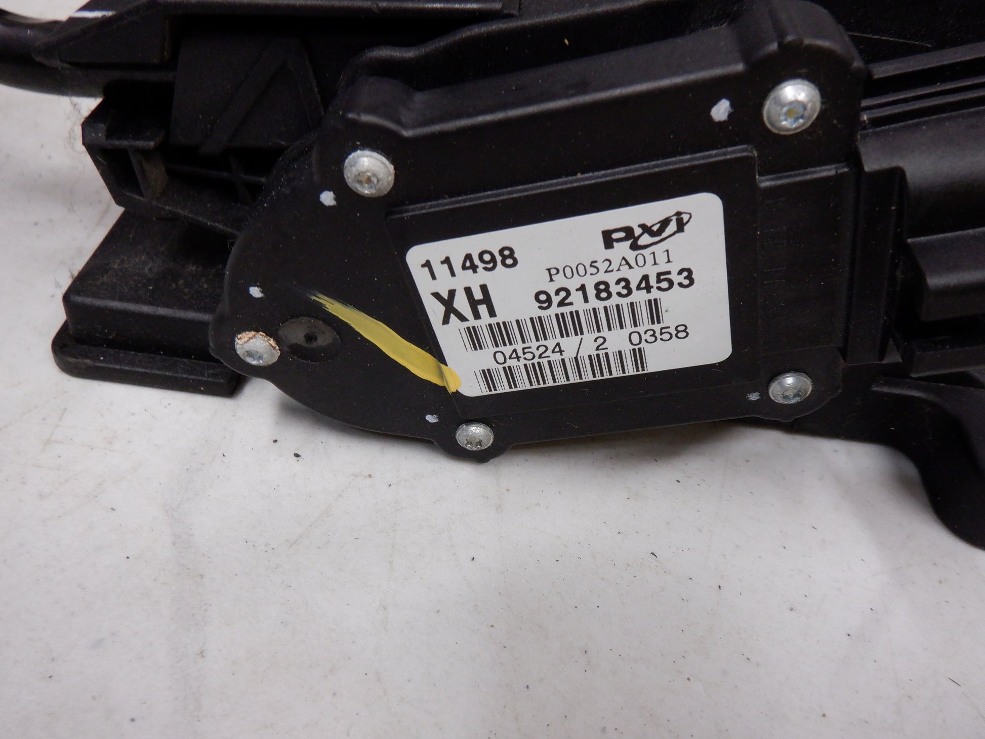 2005 Pontiac GTO Accelerator Gas Pedal 92183453 OEM - Day's Parts Yard