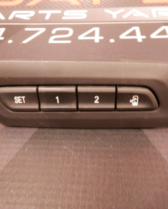 2017 Camaro Door Panel Memory Switch Control Button LH L0247456AB OEM