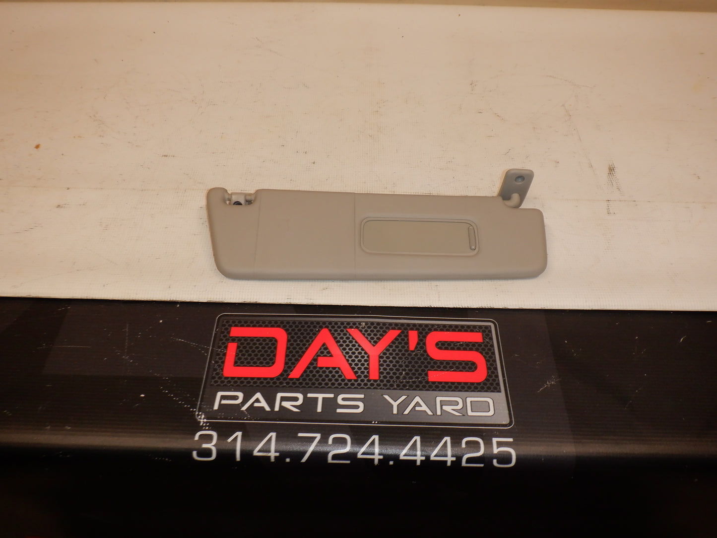 2011 Chevy Camaro SS RH Sun Visor w Clip 24409340 OEM - Day's Parts Yard