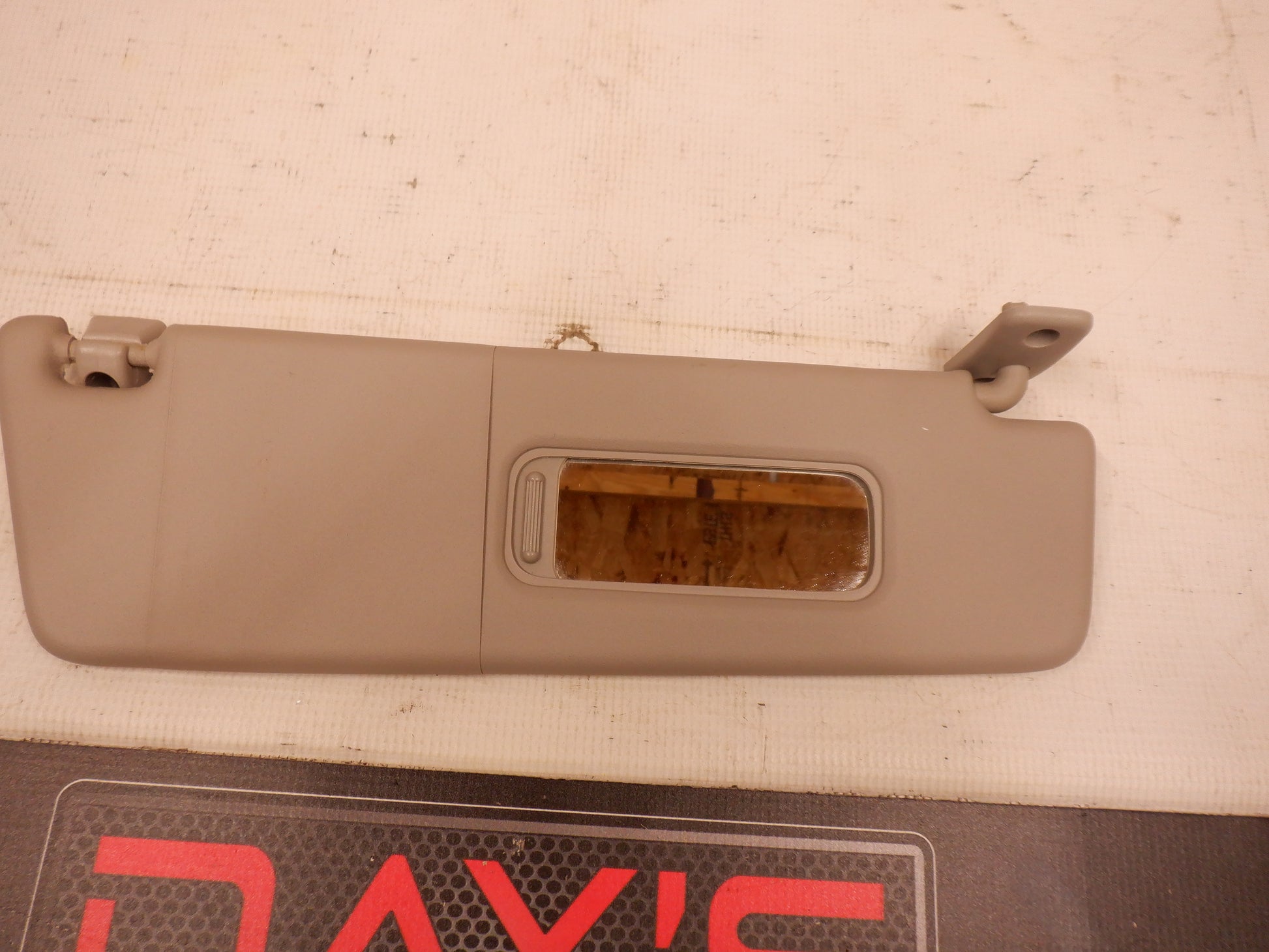 2011 Chevy Camaro SS RH Sun Visor w Clip 24409340 OEM - Day's Parts Yard