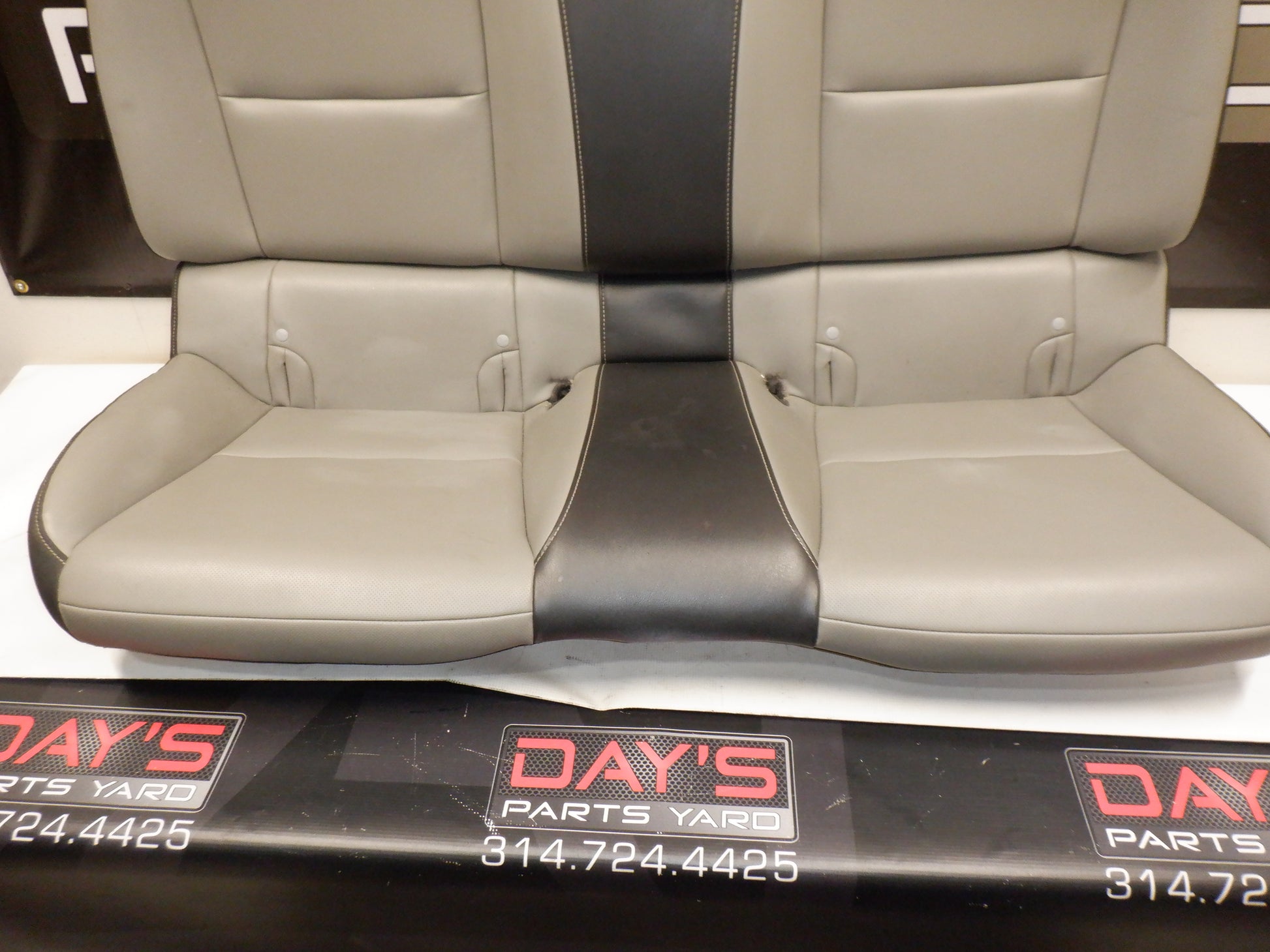 2011 Chevy Camaro Rear Seats Gray and Black OEM - Day's Parts Yard