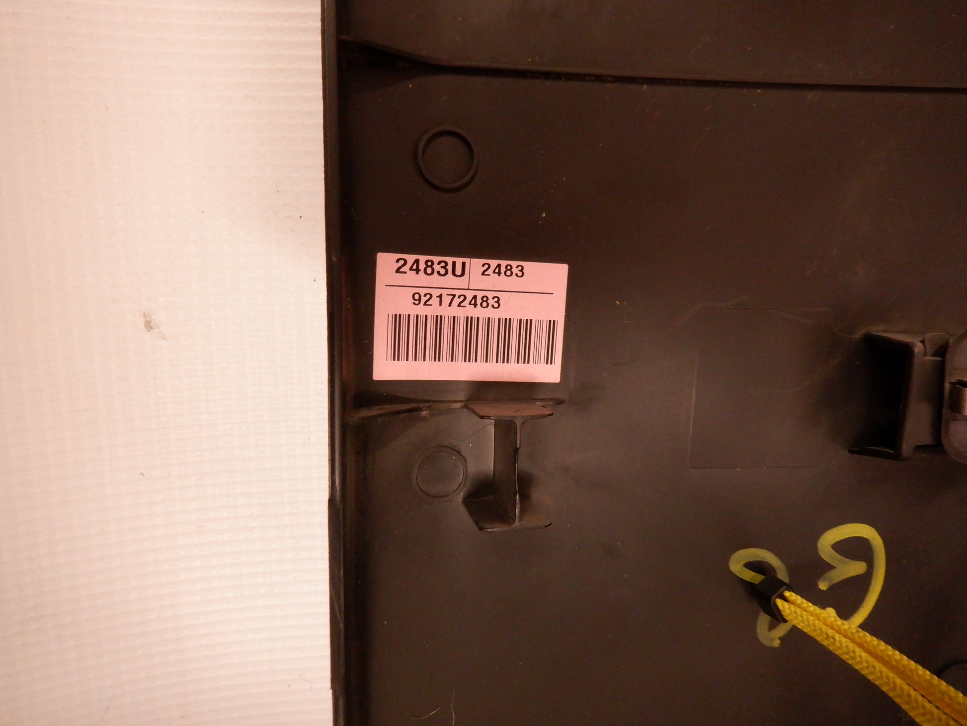 2009 Pontiac G8 LH Driver Lower Interior B Pillar Trim Molding Cover OEM - Day's Parts Yard