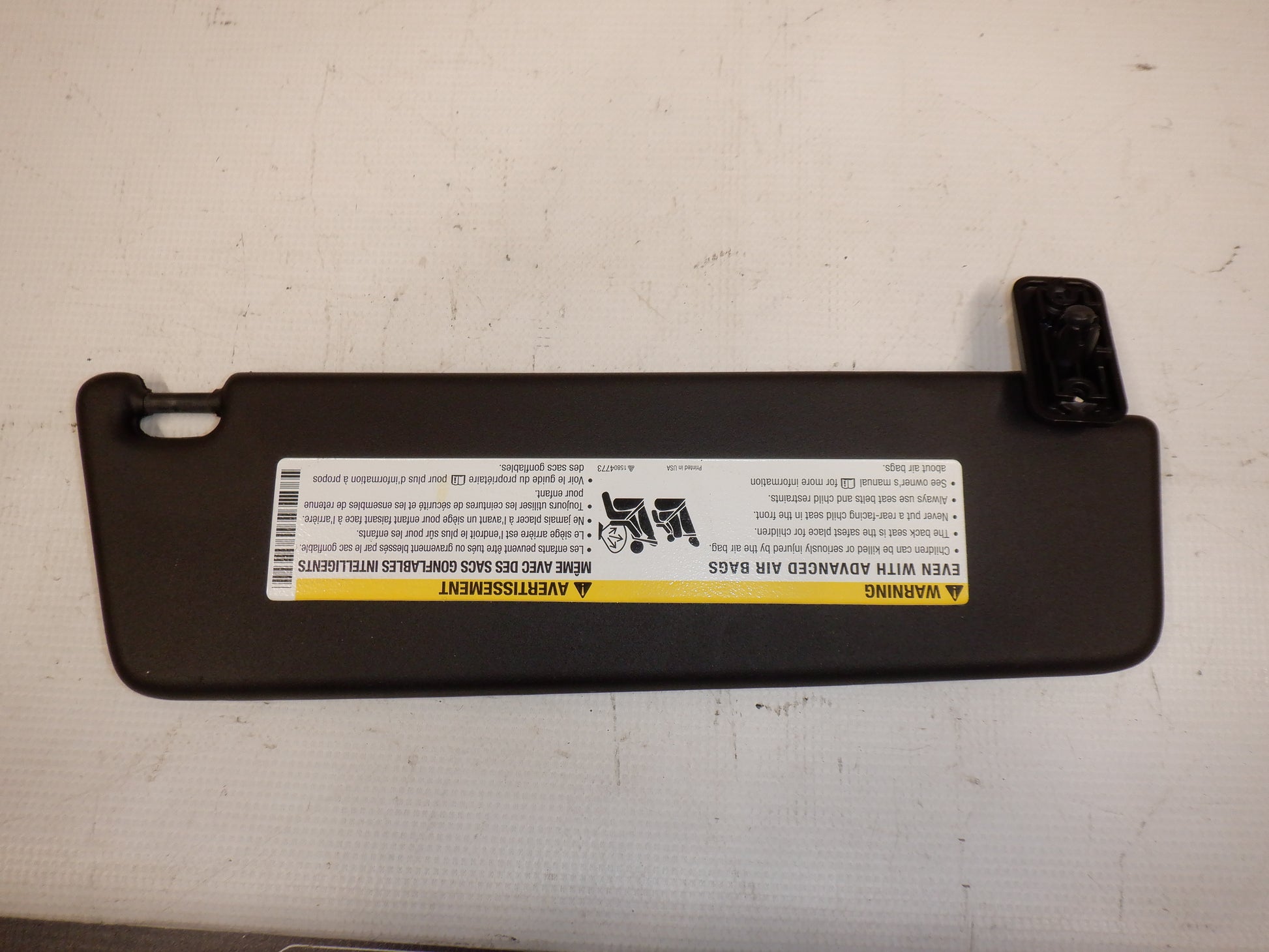 2013 Chevy Camaro LH Sun Visor OEM - Day's Parts Yard