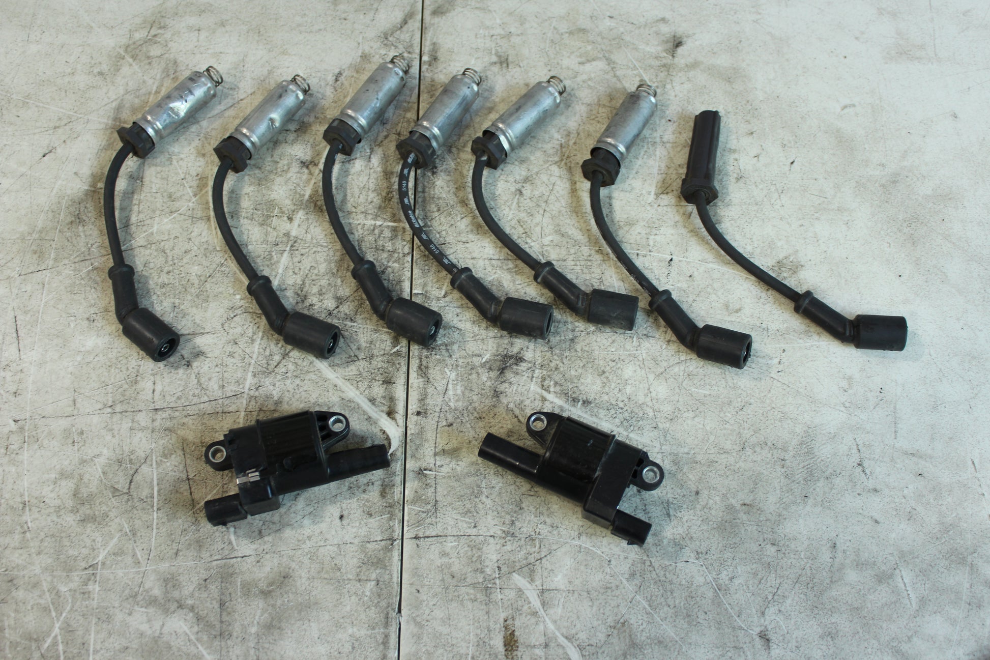 2015 Chevy Camaro SS 1LE 2 Coils and 7 Spark Plug Wires OEM - Day's Parts Yard