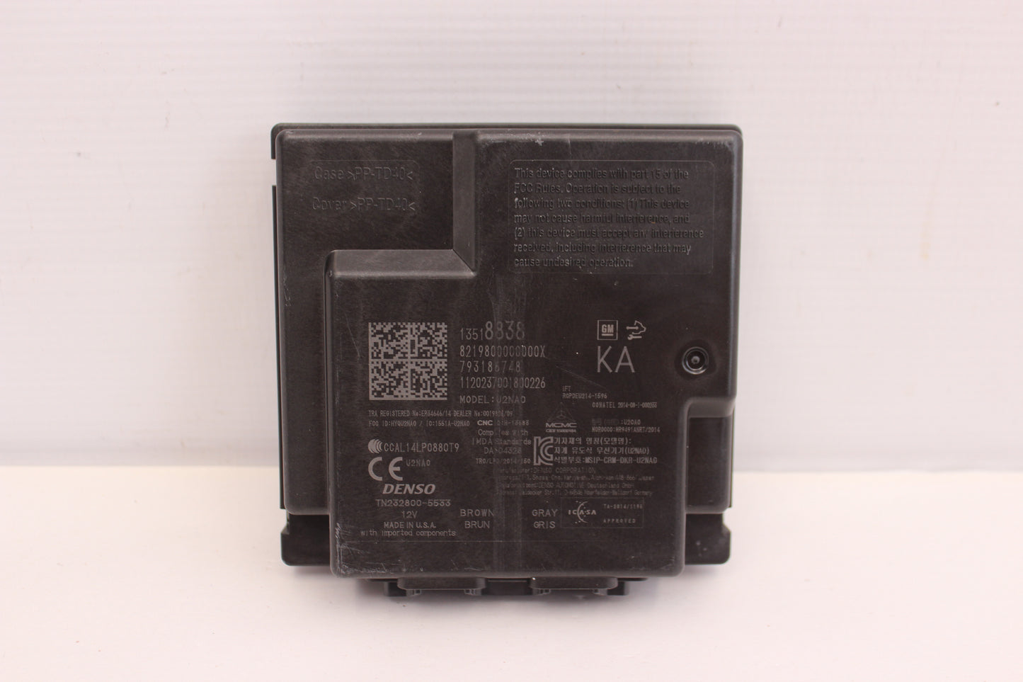 2021 Chevy Camaro SS 1LE Keyless Entry Module 13518838 OEM - Day's Parts Yard