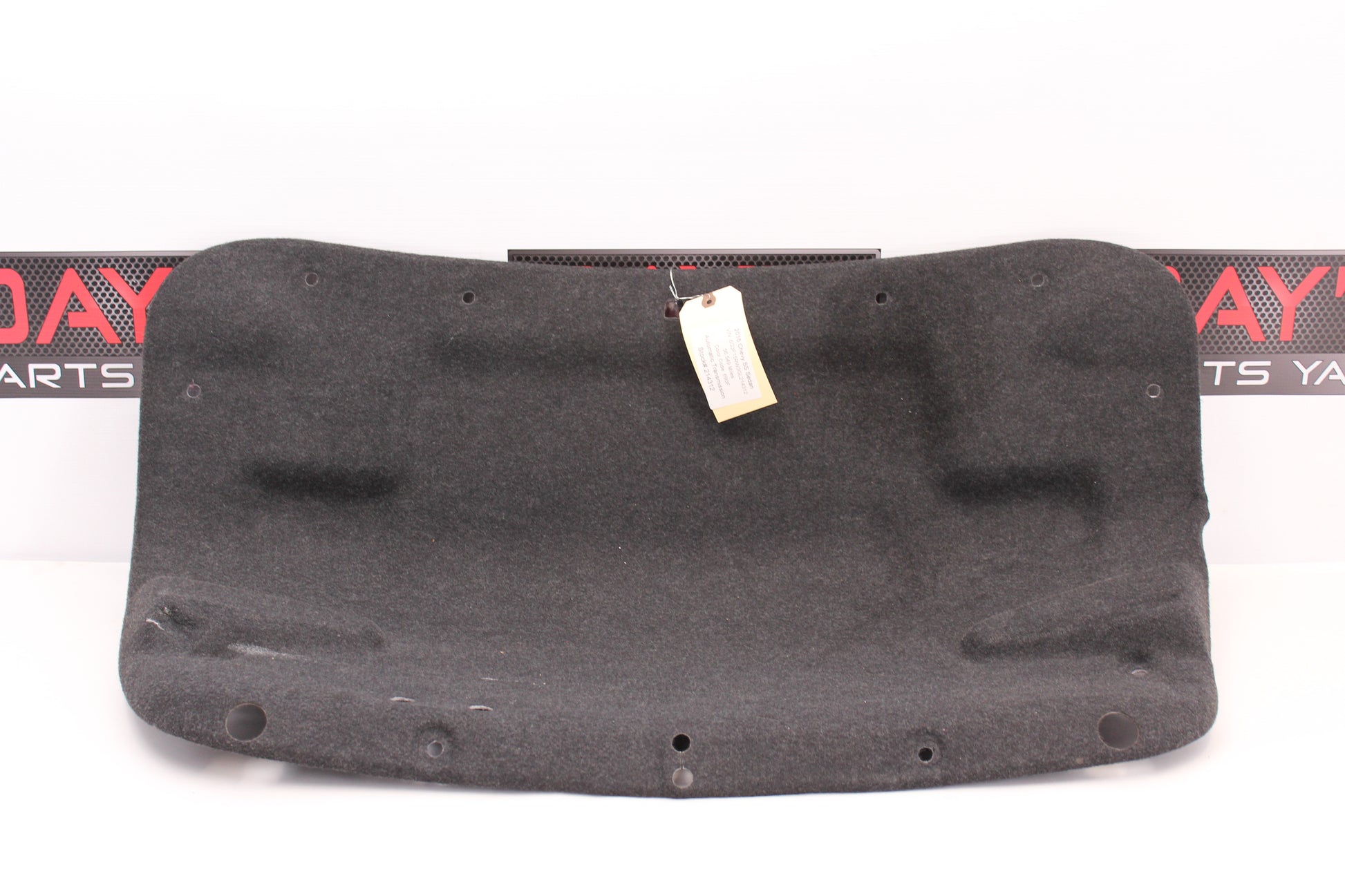 2016 Chevy SS Sedan Trunk Lid Liner Carpet w/ Hardware 92264602 OEM - Day's Parts Yard