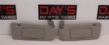 2014 Chevy SS Sedan RH & LH Sun Visor Sunvisor w/ Clips OEM - Day's Parts Yard