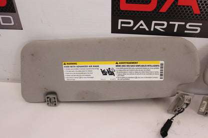 2014 Chevy SS Sedan RH & LH Sun Visor Sunvisor w/ Clips OEM - Day's Parts Yard