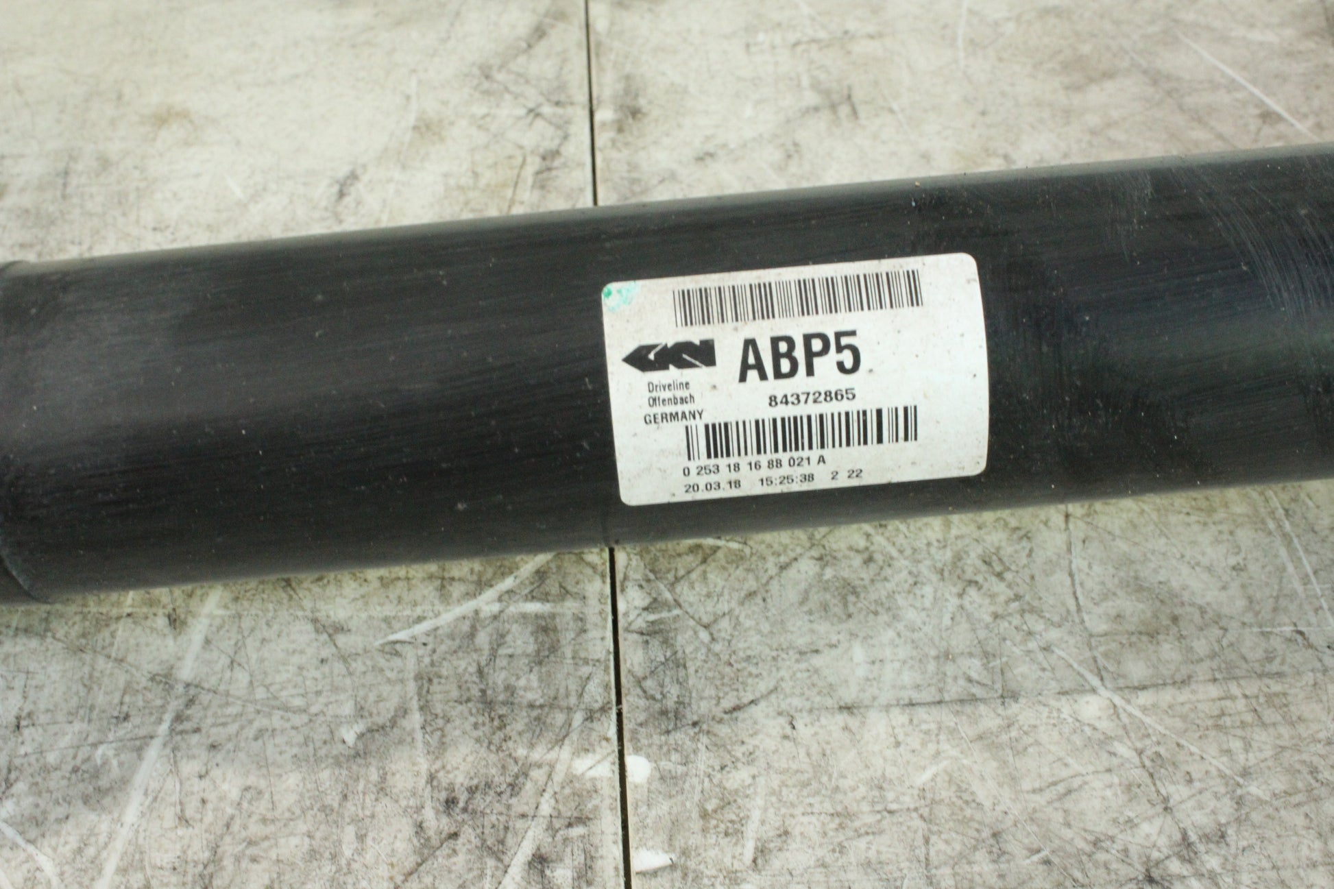 2018 Chevy Camaro ZL1 1LE RH Passenger Axle 84372865 OEM - Day's Parts Yard
