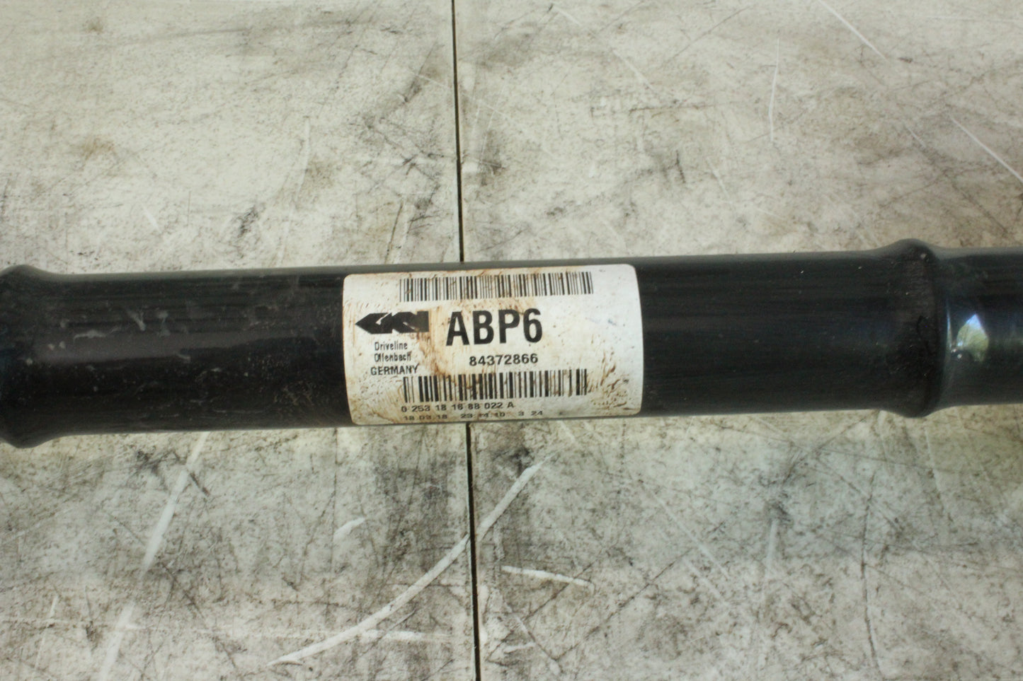 2018 Chevy Camaro ZL1 1LE LH Driver Rear Axle 84372866 - Day's Parts Yard
