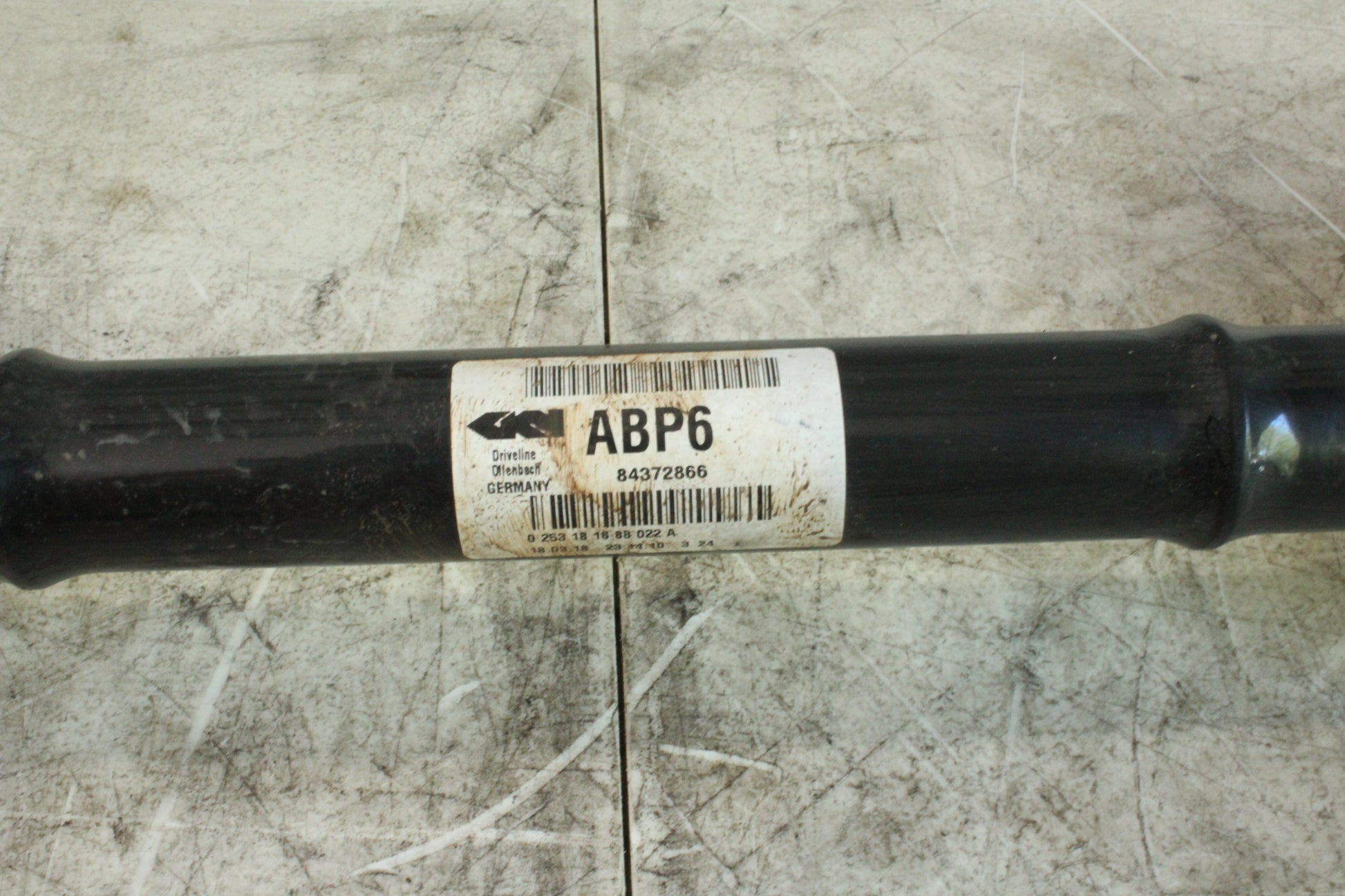 2018 Chevy Camaro ZL1 1LE LH Driver Rear Axle 84372866 - Day's Parts Yard