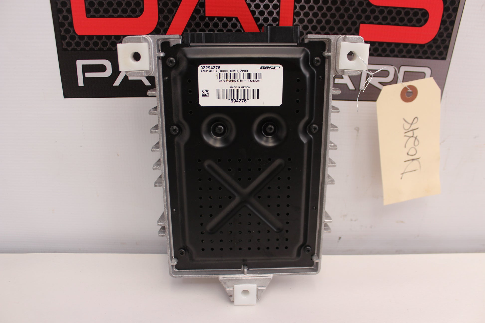 2014 Chevrolet SS Sedan Bose Radio Stereo Amplifier 92294276 OEM - Day's Parts Yard