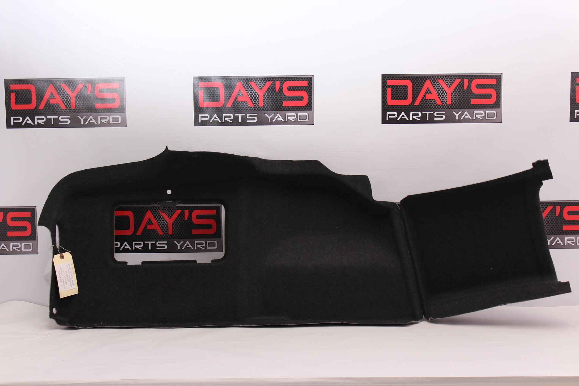 2014 Chevy SS Sedan LH Driver Rear Trunk Quarter Panel Carpet OEM - Day's Parts Yard
