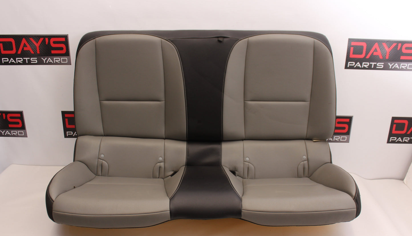 2011 Chevy Camaro SS Rear Back Seat Titanium Leather Seats Seat OEM