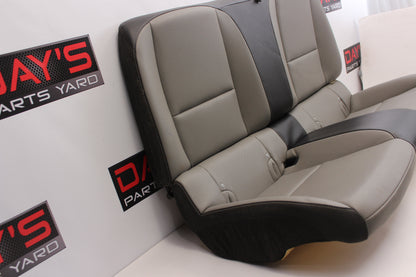 2011 Chevy Camaro SS Rear Back Seat Titanium Leather Seats Seat OEM